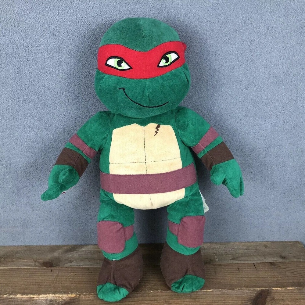 Build A Bear Teenage Mutant Ninja Turtle Raphael 18" Plush‎ Nickelodeon BAB Toy